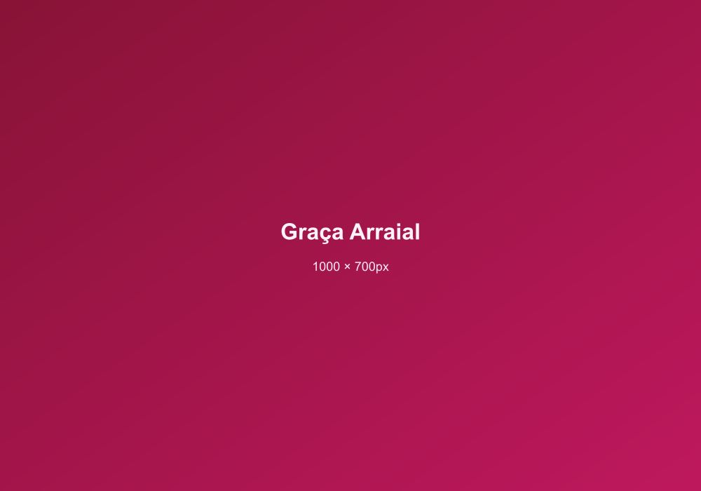 Graça arraial
